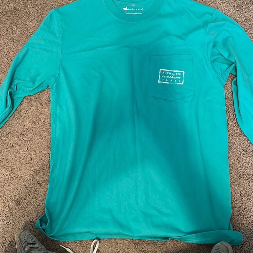 Long sleeve Southern Marsh T shirt.